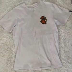 Sullen art white black panther graphic tee